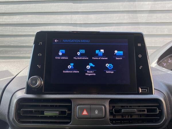 2023 Peugeot Partner 1.5 BlueHDi 1000 Asphalt Premium + Standard Panel Van SWB Euro 6 (s/s) 5dr