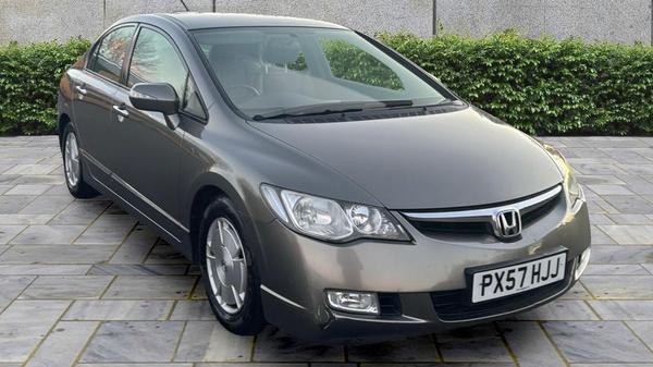 Used Grey Petrol Hybrid Honda Civic Saloon Cars For Sale | AutoTrader UK