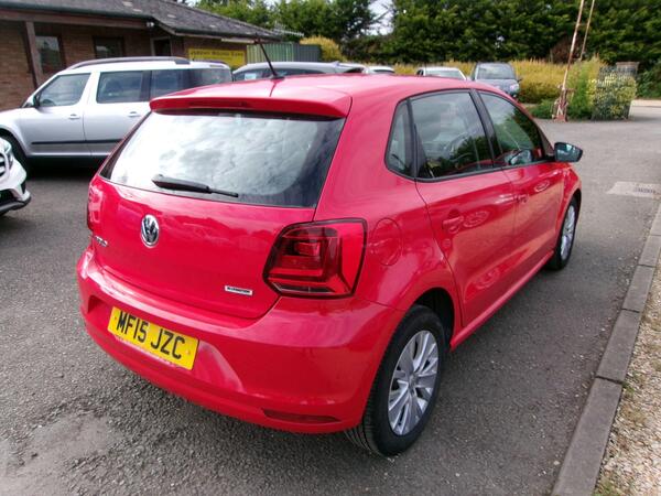 2015 Volkswagen Polo 1.0 BlueMotion Tech SE Euro 6 (s/s) 5dr