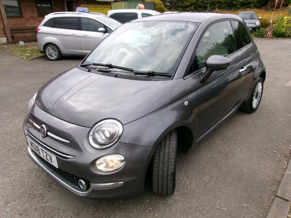 2018 Fiat 500 1.2 Lounge Euro 6 (s/s) 3dr
