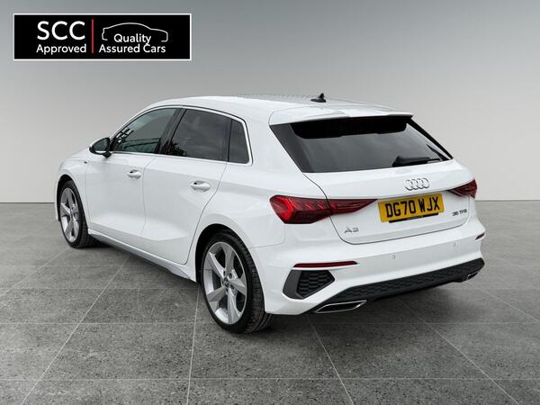 2020 Audi A3 1.5 TFSI 35 S line Sportback Euro 6 (s/s) 5dr