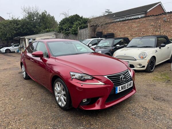2016 LEXUS IS 2.5 300H EXECUTIVE EDITION E CVT EURO 6 S S 4DR 8,995... photo