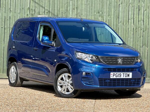 Peugeot Partner 1.5 BlueHDi 1000 Asphalt Standard Panel Van EAT8 SWB Euro 6 (s/s) 5dr at 0th
