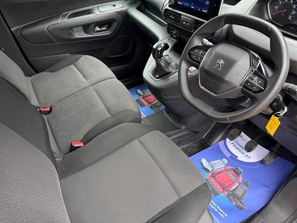Peugeot Partner 1.5 BlueHDi 1000 Asphalt Standard Panel Van SWB Euro 6 5dr at 13th