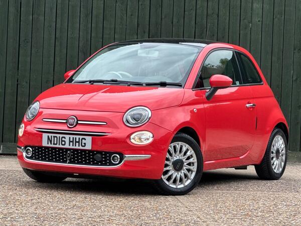 Fiat 500 1.2 Lounge Euro 6 (s/s) 3dr