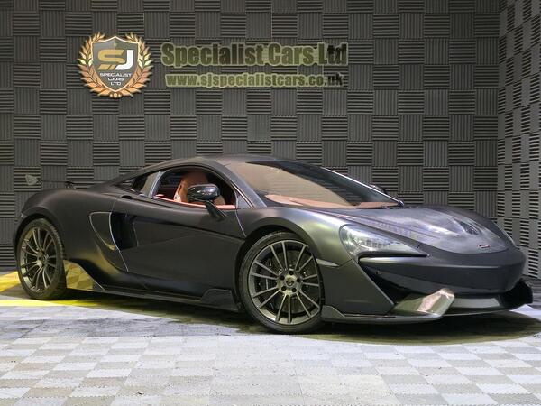 2016 McLaren 570S 3.8T V8 Coupe 2dr Petrol SSG Euro 6 (s/s) (570 ps) Carbon Bonnet / Matte Grey Wrap.