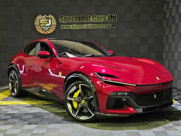 2024 Ferrari Purosangue 6.5 V12 SUV 4dr Petrol F1 DCT 4WD Euro 6 (s/s) (725 ps) 22/23 Diamond Alloys / Carbon Ext