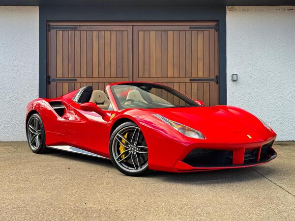 2017 Ferrari 488 3.9T V8 Spider 2dr Petrol F1 DCT Euro 6 (s/s) (670 ps)