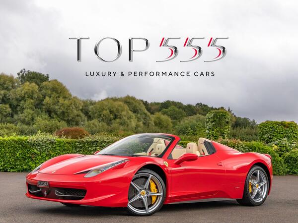 2014 Ferrari 458 4.5 Spider Convertible 2dr Petrol F1 DCT Euro 5 (570 bhp)
