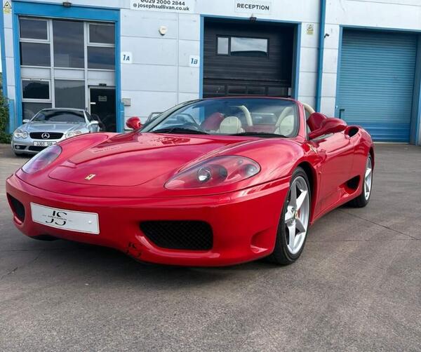 2004 Ferrari 360 3.6 Spider 2dr Petrol F1 DCT (440 g/km, 400 bhp)