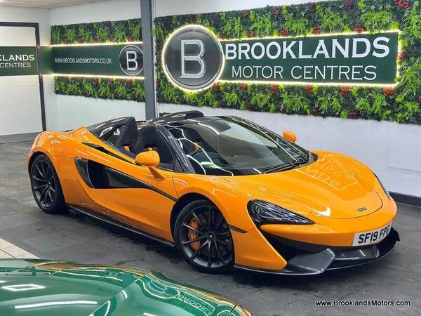 2019 McLaren 570S 3.8T V8 Spider SSG Euro 6 (s/s) 2dr