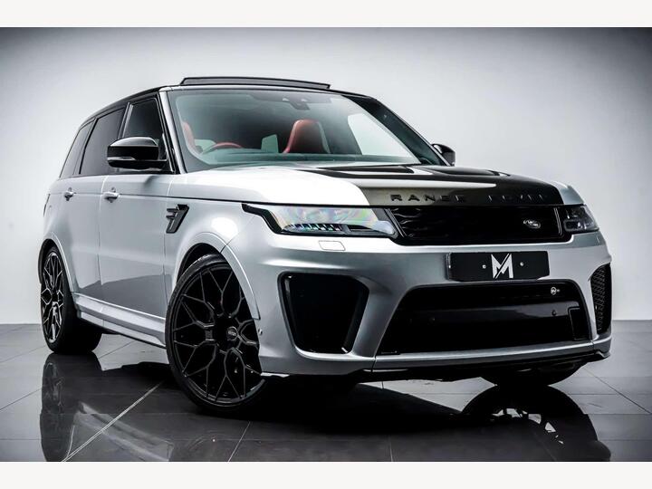 Land Rover RANGE ROVER SPORT 5.0 P575 V8 SVR Auto 4WD Euro 6 (s/s) 5dr Land Rover RANGE ROVER SPORT 5.0 P575 V8 SVR Auto 4WD Euro 6 (s/s) 5dr