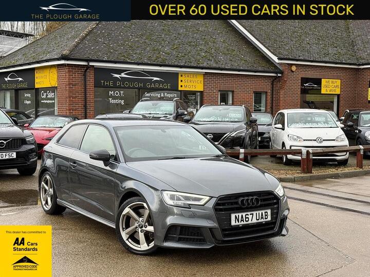 Audi S3 2.0 TFSI Black Edition S Tronic Quattro Euro 6 (s/s) 3dr