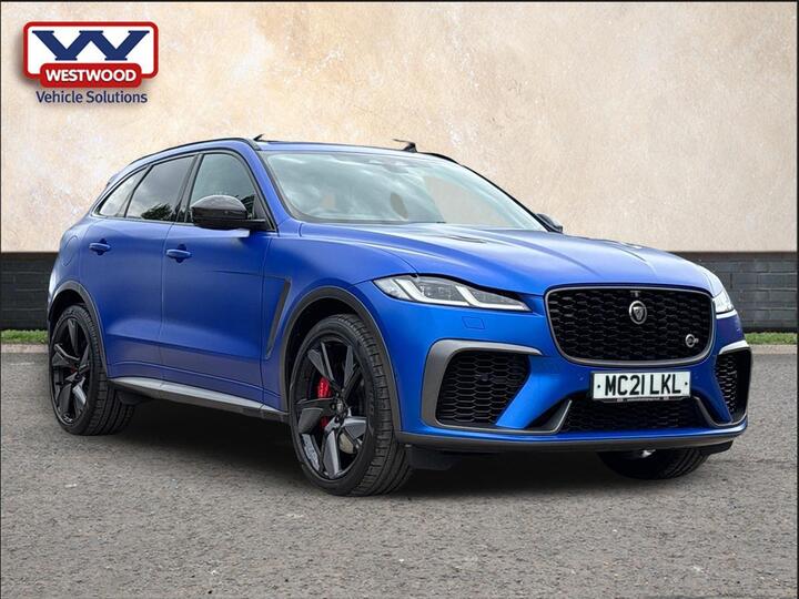 Jaguar F-PACE 5.0 P550 V8 SVR Quickshift AWD Euro 6 (s/s) 5dr