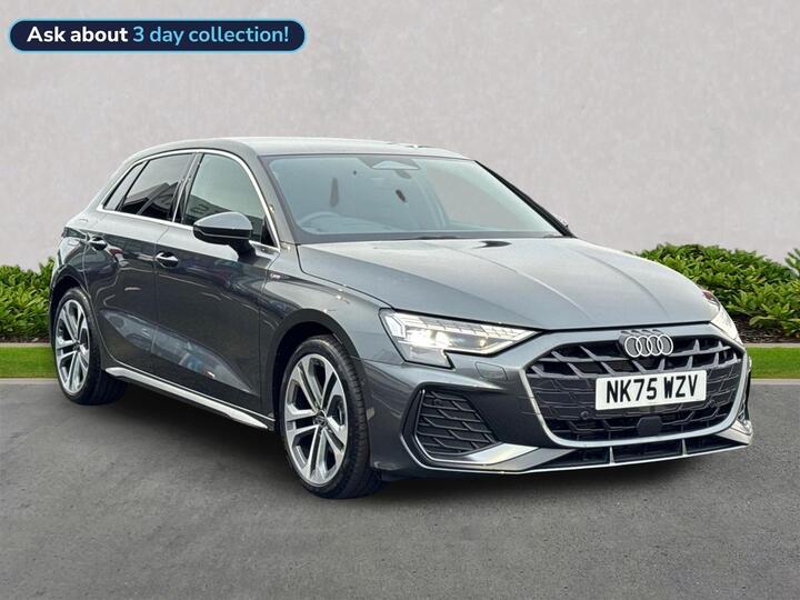 Audi A3 1.5 TFSI S Line Sportback Euro 6 (s/s) 5dr