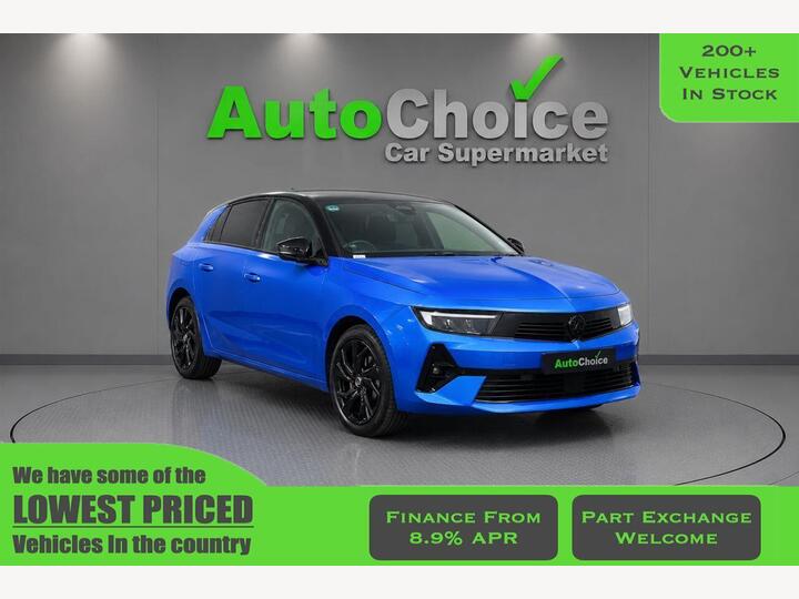 Vauxhall ASTRA 1.6 12.4kWh GS Line Auto Euro 6 (s/s) 5dr
