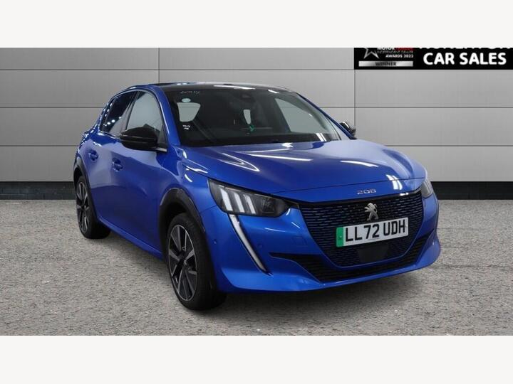 Peugeot E-208 50kWh GT Premium Auto 5dr (7kW Charger)
