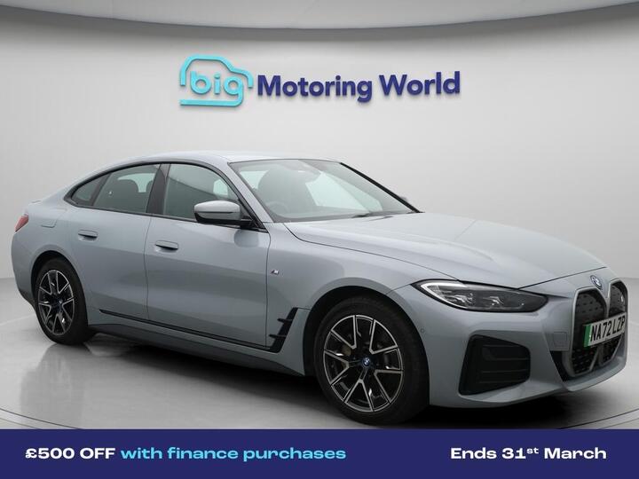 BMW I4 40 83.9kWh M Sport Gran Coupe Auto EDrive 5dr