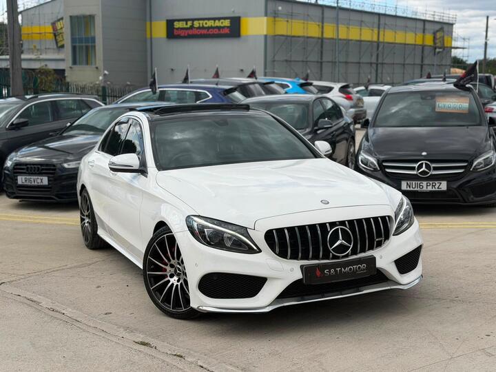 Mercedes-Benz C Class 2.1 C220d AMG Line (Premium) 7G-Tronic+ Euro 6 (s/s) 4dr