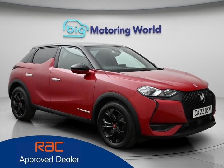 DS AUTOMOBILES DS 3 CROSSBACK 1.2 PureTech Performance Line Crossback Euro 6 (s/s) 5dr DS AUTOMOBILES DS 3 CROSSBACK 1.2 PureTech Performance Line Crossback Euro 6 (s/s) 5dr