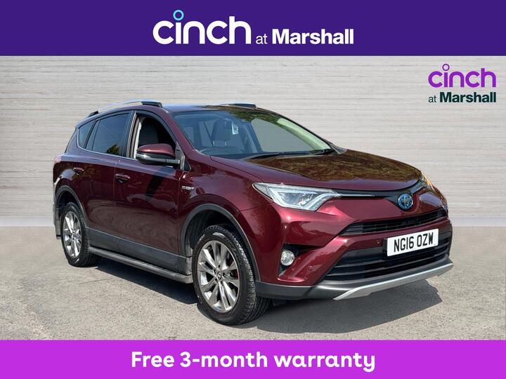 Toyota RAV4 2.5 VVT-h Excel CVT 4WD Euro 6 (s/s) 5dr (Safety Sense)