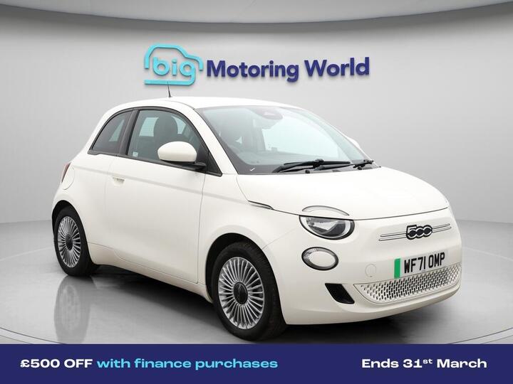 Fiat 500e 42kWh Passion Auto 3dr