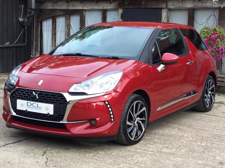 DS AUTOMOBILES DS 3 1.6 BlueHDi Elegance Euro 6 (s/s) 3dr DS AUTOMOBILES DS 3 1.6 BlueHDi Elegance Euro 6 (s/s) 3dr