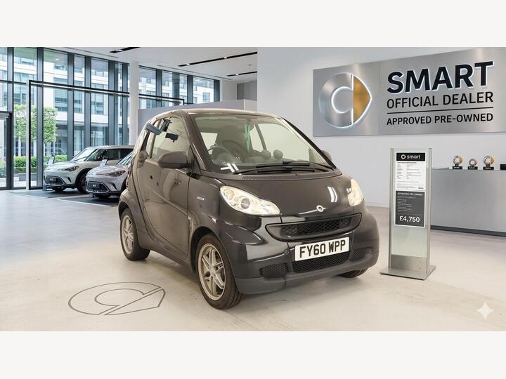 Smart Fortwo 1.0 MHD Passion SoftTouch Euro 5 (s/s) 2dr