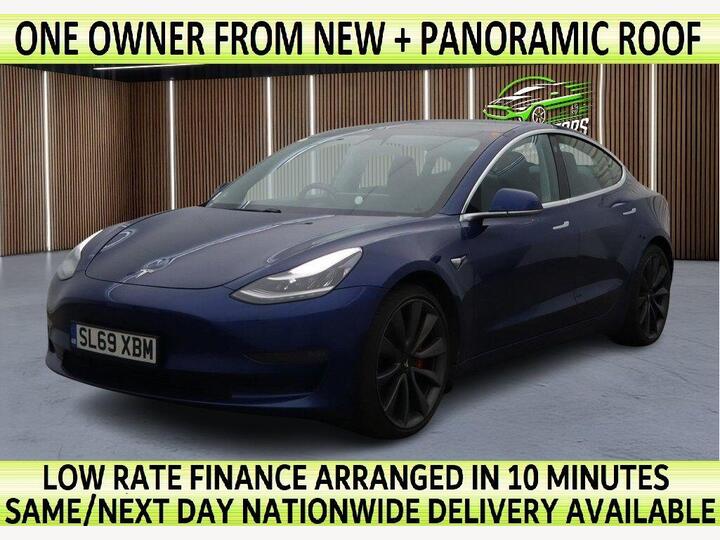 Tesla Model 3 (Dual Motor) Performance Auto 4WDE 4dr (Performance Upgrade)
