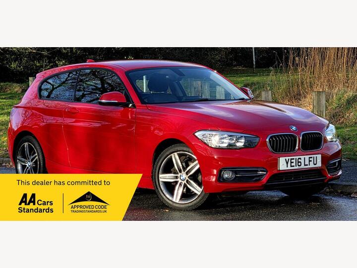 BMW 1 Series 1.5 116d Sport Auto Euro 6 (s/s) 3dr BMW 1 Series 1.5 116d Sport Auto Euro 6 (s/s) 3dr