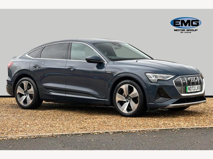 Audi E Tron Sportback 55 S Line Sportback Auto Quattro 5dr 95kWh (11kW Charger)