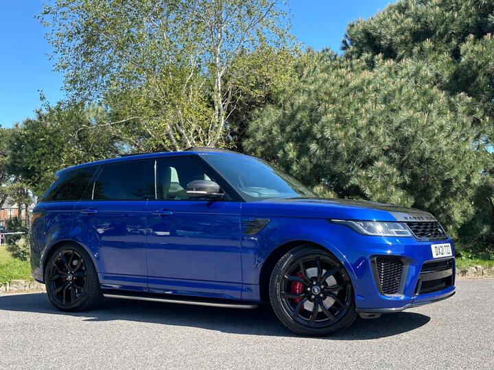 Land Rover Range Rover Sport 5.0 P575 V8 SVR Carbon Edition Auto 4WD Euro 6 (s/s) 5dr Land Rover Range Rover Sport 5.0 P575 V8 SVR Carbon Edition Auto 4WD Euro 6 (s/s) 5dr