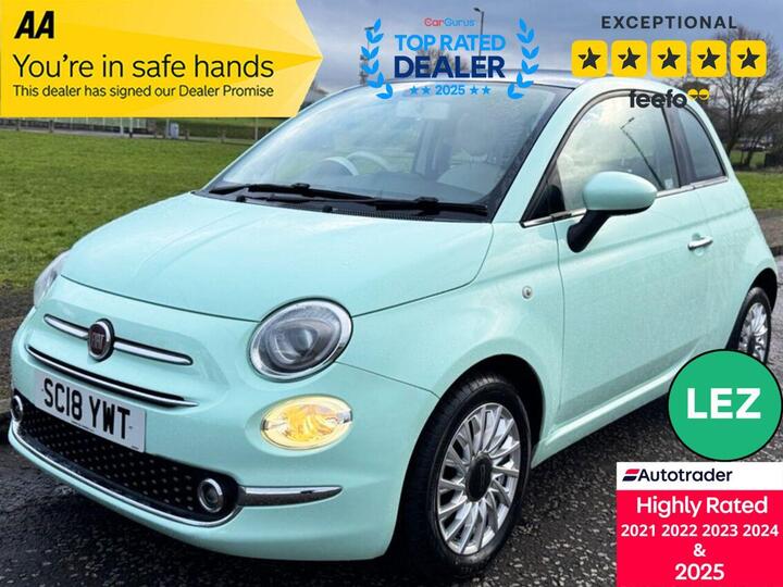 Fiat 500 1.2 Lounge Euro 6 (s/s) 3dr