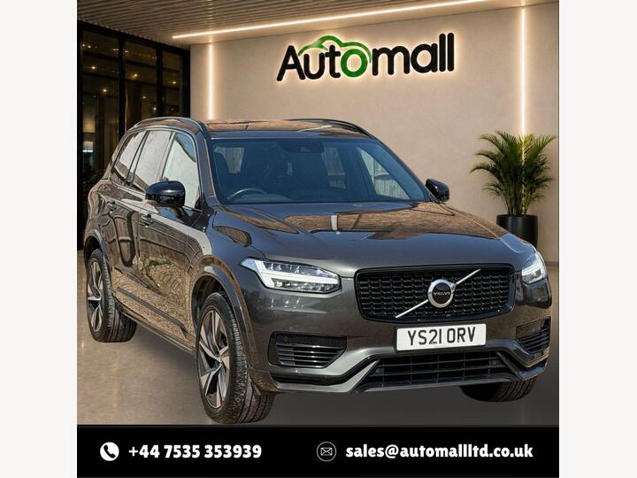Volvo XC90 2.0h T8 Twin Engine Recharge 11.6kWh R-Design Auto 4WD Euro 6 (s/s) 5dr