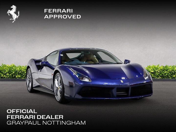 Ferrari 488 3.9T V8 GTB F1 DCT Euro 6 (s/s) 2dr