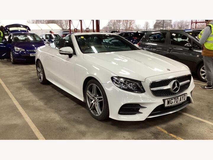 Mercedes-Benz E Class 2.0 E220d AMG Line (Premium) Cabriolet G-Tronic+ Euro 6 (s/s) 2dr Mercedes-Benz E Class 2.0 E220d AMG Line (Premium) Cabriolet G-Tronic+ Euro 6 (s/s) 2dr