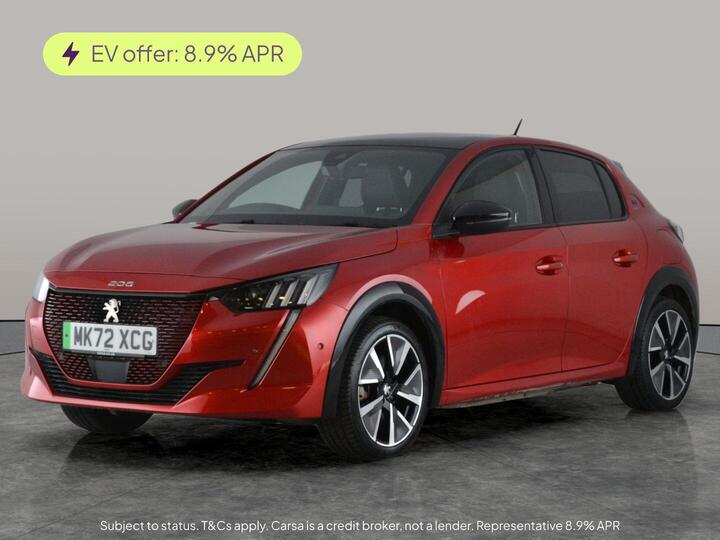 Peugeot E-208 50kWh GT Auto 5dr (7kW Charger)
