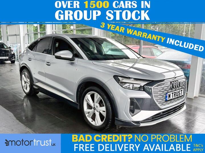 Audi Q4 E-TRON 35 S Line Sportback Auto 5dr 55kWh Audi Q4 E-TRON 35 S Line Sportback Auto 5dr 55kWh