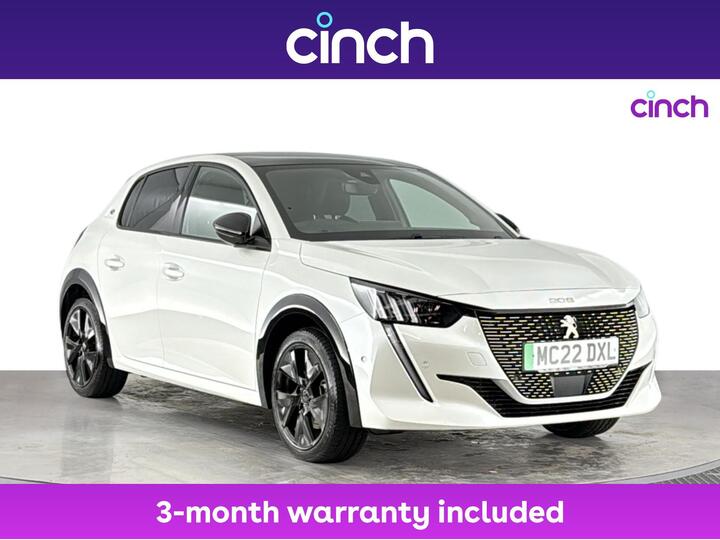 Peugeot E-208 50kWh GT Premium Auto 5dr (7kW Charger)
