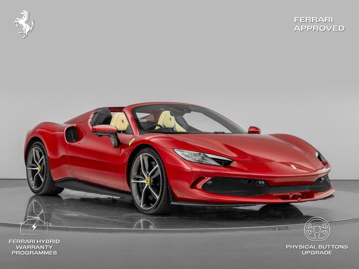 Ferrari 296 GTS 3.0T V6 7.45kWh Spider F1 DCT Euro 6 (s/s) 2dr
