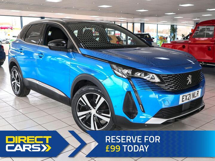 Peugeot 3008 1.2 PureTech GT EAT Euro 6 (s/s) 5dr Peugeot 3008 1.2 PureTech GT EAT Euro 6 (s/s) 5dr