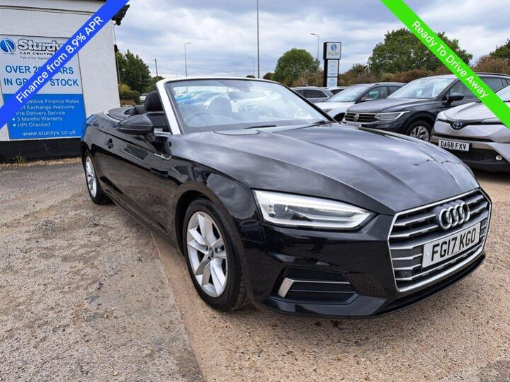 Audi A5 Cabriolet 2.0 TFSI Sport S Tronic Euro 6 (s/s) 2dr Audi A5 Cabriolet 2.0 TFSI Sport S Tronic Euro 6 (s/s) 2dr