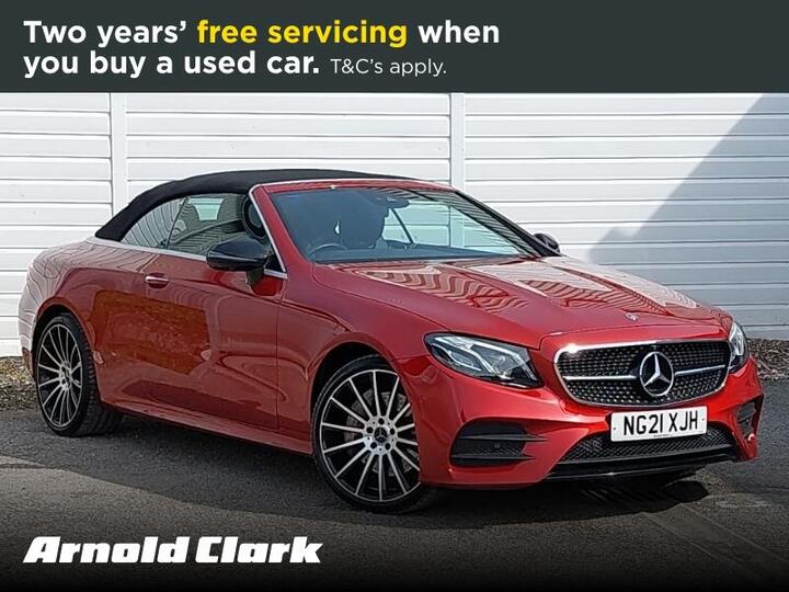 Mercedes-Benz E Class 2.9 E400d AMG Line (Premium Plus) Cabriolet G-Tronic+ 4MATIC Euro 6 (s/s) 2dr