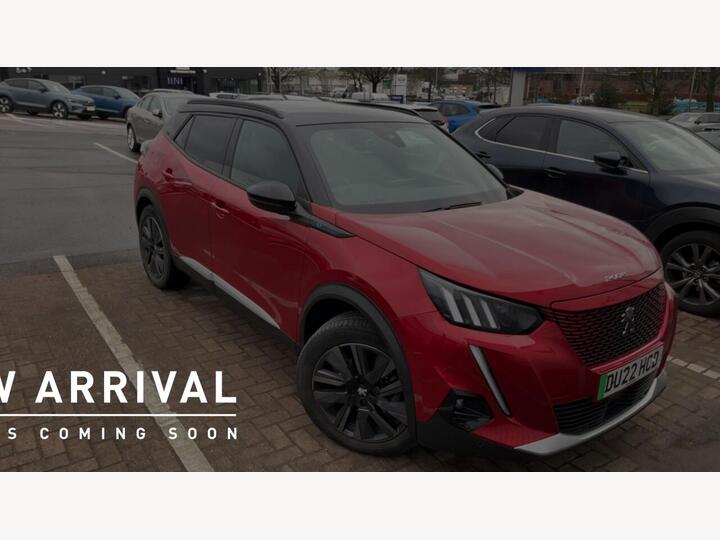 Peugeot E-2008 50kWh GT Premium Auto 5dr (7kW Charger)