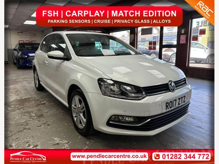 Volkswagen POLO 1.2 TSI BlueMotion Tech Match Edition Euro 6 (s/s) 5dr Volkswagen POLO 1.2 TSI BlueMotion Tech Match Edition Euro 6 (s/s) 5dr