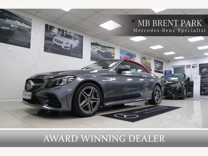 Mercedes-Benz C Class 2.0 C220d AMG Line (Premium) Cabriolet G-Tronic+ Euro 6 (s/s) 2dr