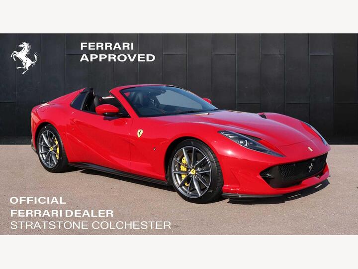 Ferrari 812 Gts 6.5 V12 Spider F1 DCT Euro 6 (s/s) 2dr Ferrari 812 Gts 6.5 V12 Spider F1 DCT Euro 6 (s/s) 2dr