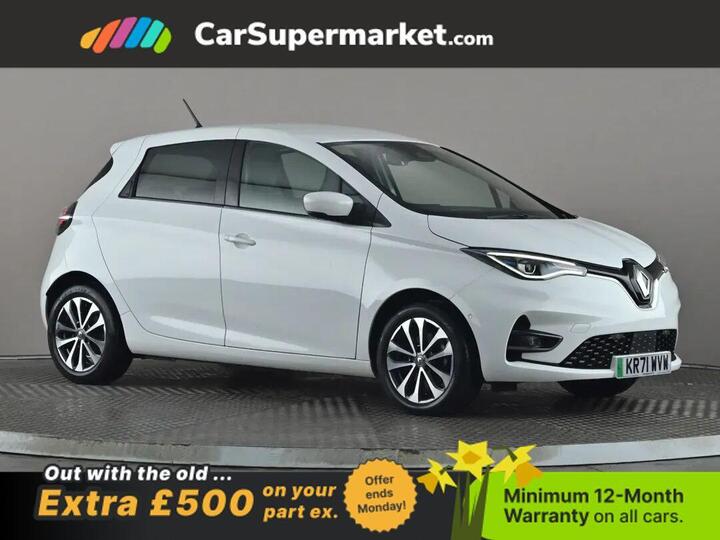Renault Zoe R135 EV50 52kWh GT Edition Auto 5dr (Rapid Charge)