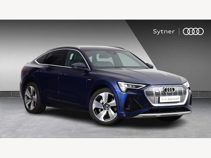 Audi E-TRON 55 S Line Sportback Auto Quattro 5dr 95kWh (11kW Charger)