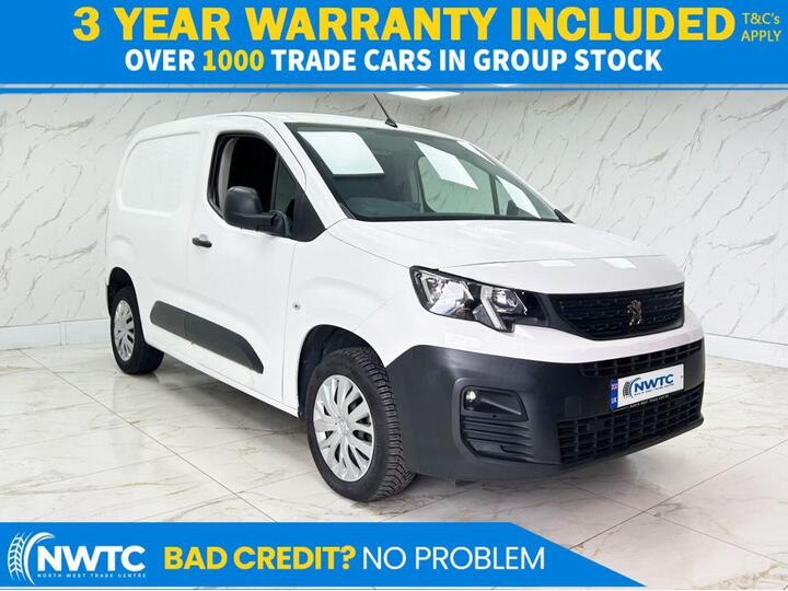 Peugeot PARTNER 1.5 BlueHDi 1000 Professional Standard Panel Van 5dr Diesel Manual SWB Euro 6 (100 Bhp) 1 OWNER FROM NEW!  1 OWNER FROM NEW!